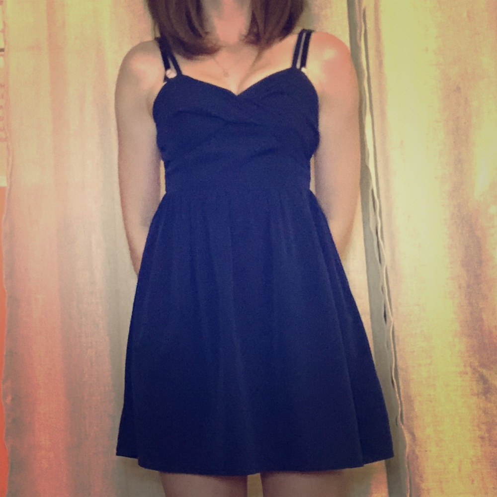 Royal blue Roxy dress
